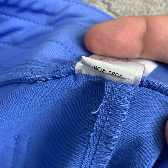 Figs Scrub Pants Womens XS Tall Zamora Jogger Nurse Workwear Capri Blue Medical - Picture 13 of 16